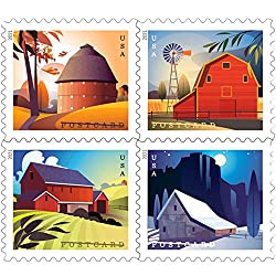 Barn Postage Stamps